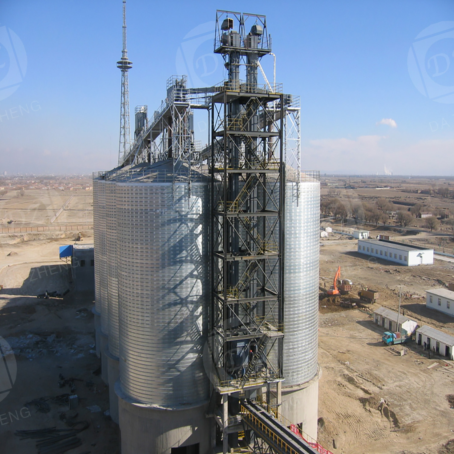 Grain Reserve Bite Type Steel Plate Silo