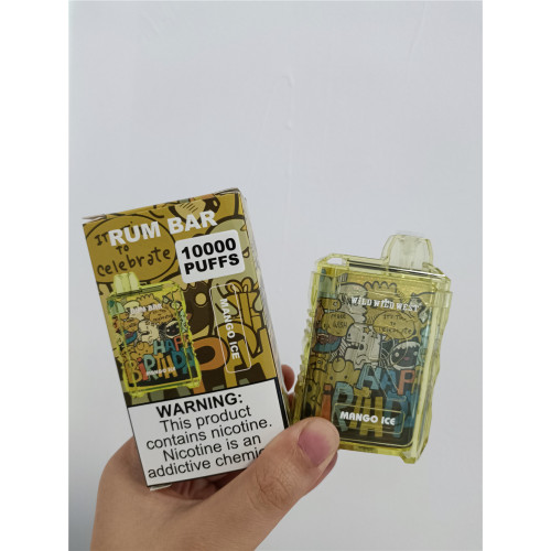 Hot Sale Rum Bar 10000 Puffs Disponível Kit