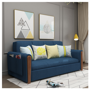 Modern Luxury Velvet Sofa Set with Wood Frame