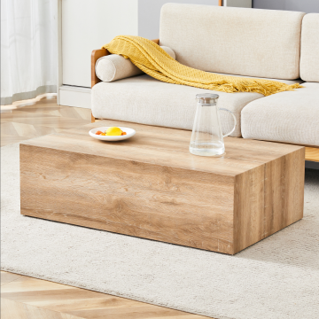 Living Room Coffee Table Elegant Square Coffee Table in Modern Nordic Style Manufactory