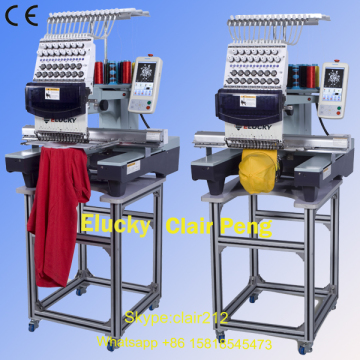 single head computerized embroidery sewing machine singer