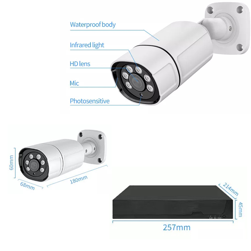 1poe Security Camera System 1