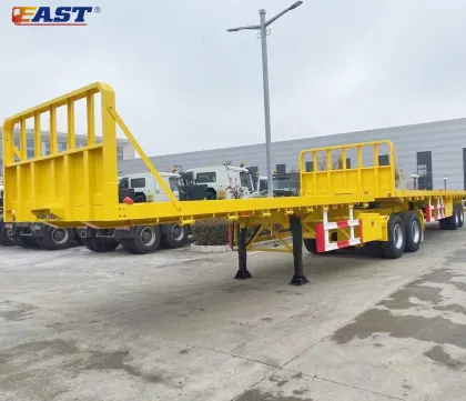 EAST Super Tandem Link Flatbed Trailer
