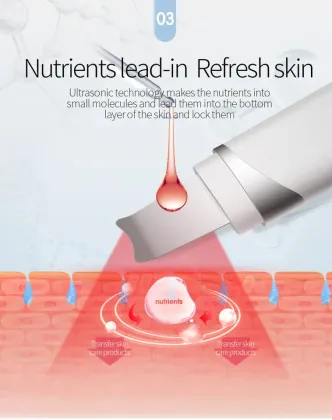 OEM ODM Blackhead Removal Skin Care Personal Care Products Deep Cleansing Electric Ultrasonic Scrubber