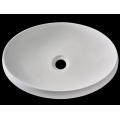 Round pure acrylic embedded washbasin for bathroom