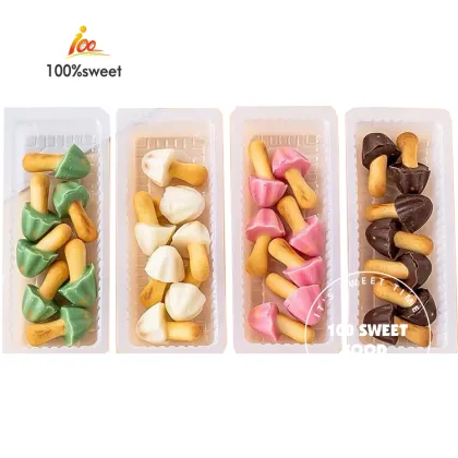 Hot Selling Mushroom-Shaped Sweet Cookies - Children's Exotic Chocolate Biscuits