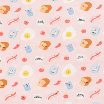High Quality Cotton Interlock Knit Fabric for Baby Bibs and Blankets