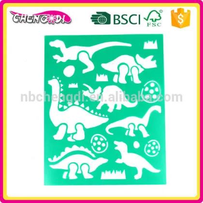 super style 2016 new style imperial crown drawing pp stencil