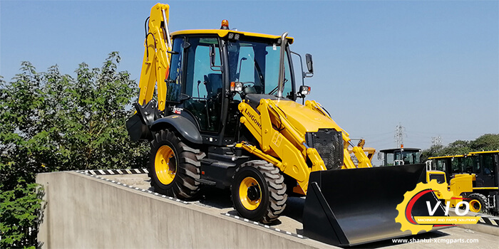 official LIUGONG 1ton CLG766A backhoe loader with weichai