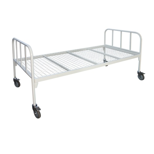 Cama de hospital plana simple para paciente