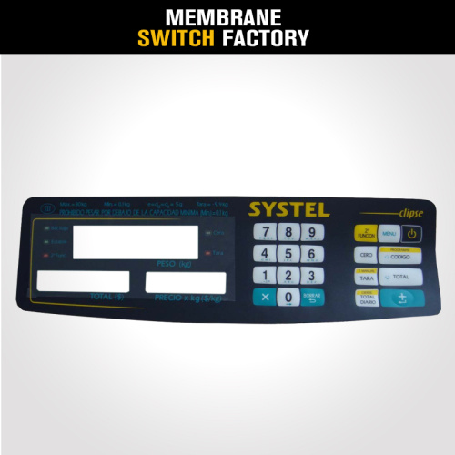 Membrane Switch With Led  customized pc/pet dome switch keyboard with leds Supplier