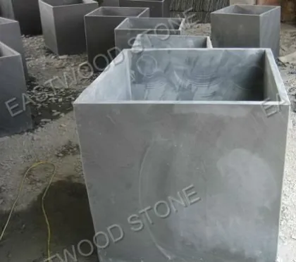 Stone flower pot