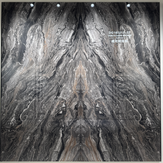 Venetian brown slab sintered stone