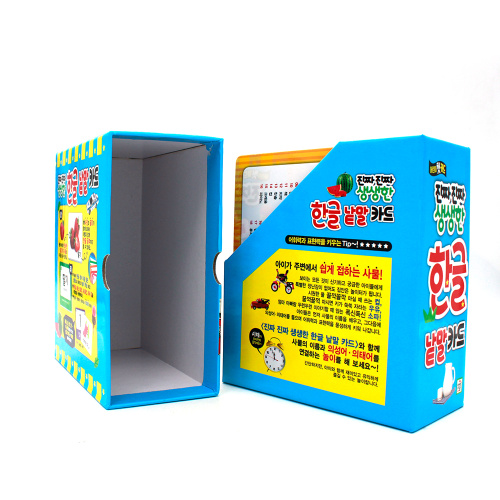 OEM Educational Korean Flashing kids cards for sale