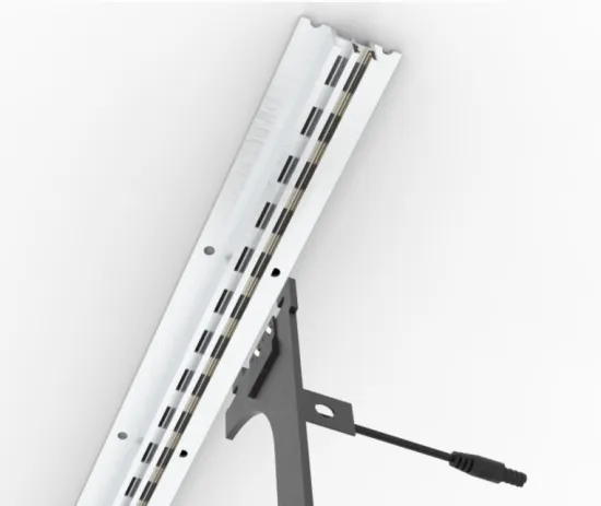 2000mm Aluminum Alloy Power Track System for LED Shelf Light Tube with Built-in Power Supply Slot Rail