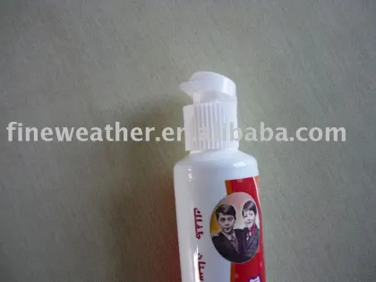 Kids toothpaste tube