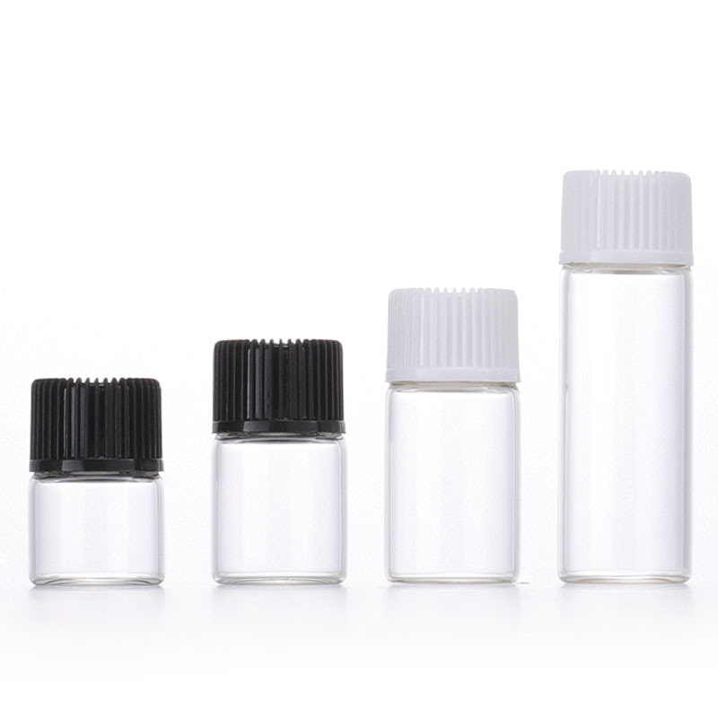 1ML Clear Glass Vial Sample Glass Display Vials