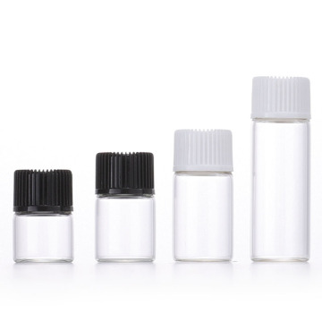1ml aniq shisha shaklidagi namunaviy namunalar displeyi flakon