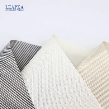 Double Color Sun Shade Screen Fabric for Office Window Blinds