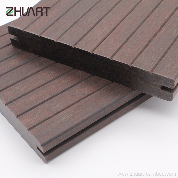 High quality bamboo outdoor dark decking-small groove-18