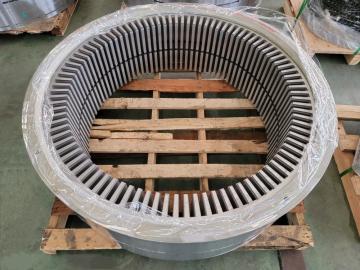 Big motor generator stator rotor core