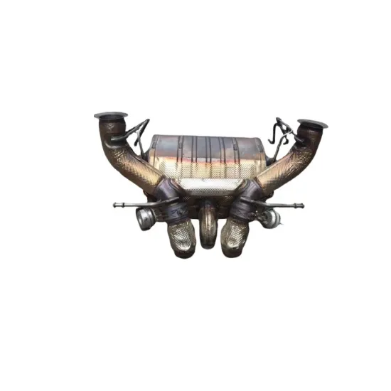 Three-Way Catalytic Exhaust Tail Drum for Lamborghini AVENTADOR LP740-4