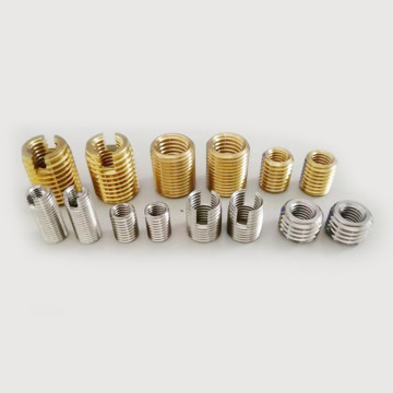 302 M8 Zinc Self-Tapping Thread Insert with 2 Cutting Slots - Metric System, Carton Packing