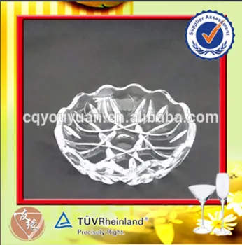Glass Fruit Dish As Catering Supplies for Dessert Plates or Instead of Dessert Glasses