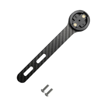 Integrated Aero Handlebar Computer Mount Holder Bracket for Road Bikes - Compatible with Garmin, Bryton, and Wahoo Devices - Full Carbon Construction