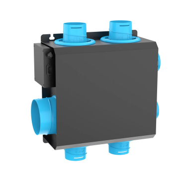 Customizable 125mm Diameter Porous Ventilation Duct Fan with 7 Interfaces