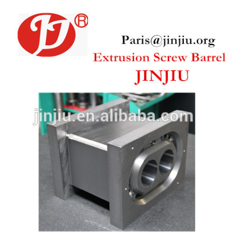 bimetallic parallel barrel for PE,PP,PVC,HDPE Component parts