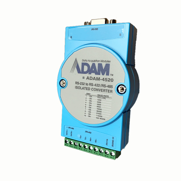 ADAM-4520: Απομόνωση RS-232 έως RS-422/485 Module Serial Converter