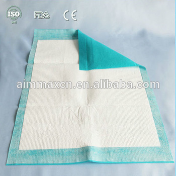 Non woven disposable medical underpad