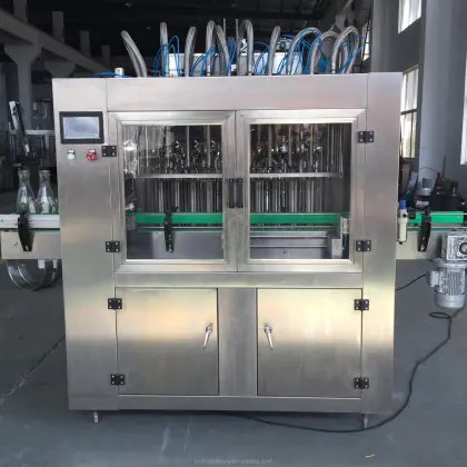 CE Complete Automatic Pasty Fluid Filling Bottling Machine