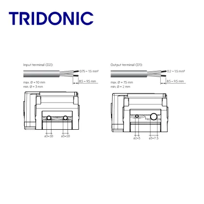Tridonic LED Driver - Adjustable Current, Multiple Wattages Available