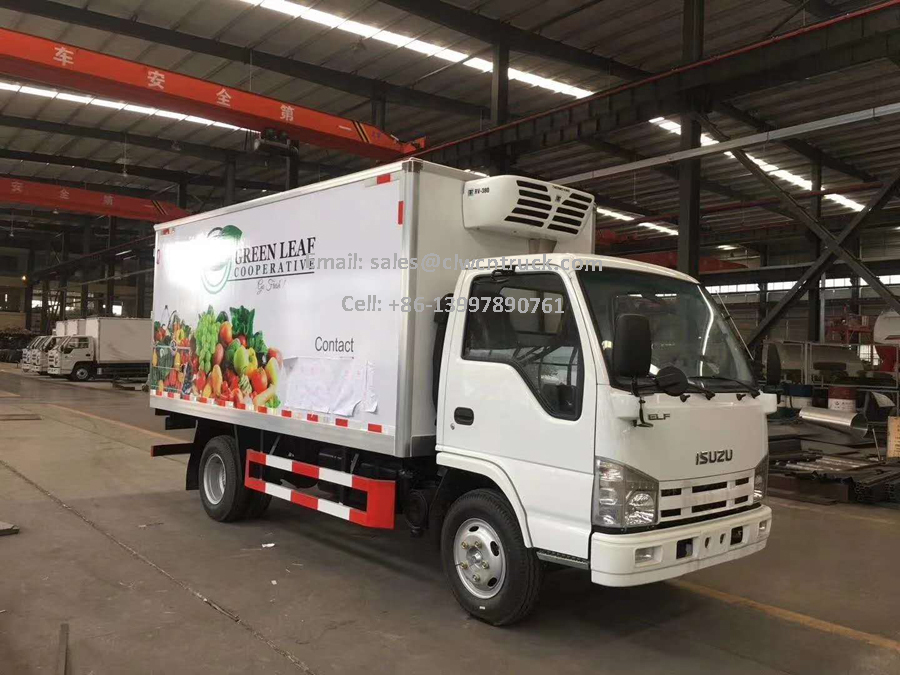 isuzu cold storage truck for fresh meat