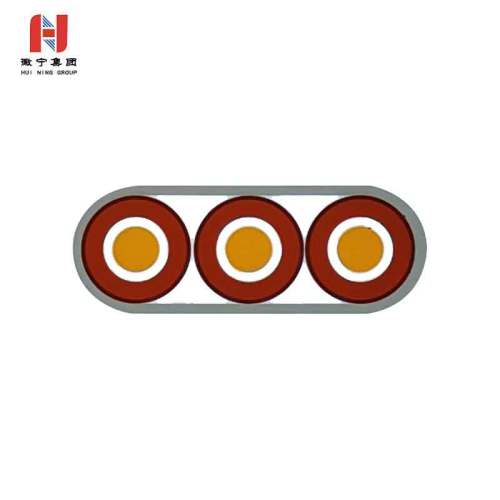 Düz Dalgıç Pompa Kablosunun Yapı Şeması