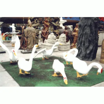 simulation goose sculpture