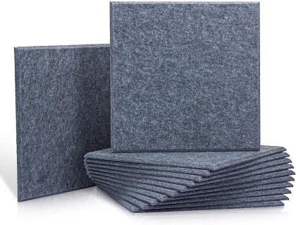 100% Polyester Fiber Sound Absorbing Acoustic Wall Panel