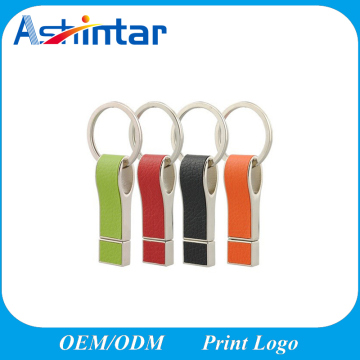 USB3.0 Business USB Flash Disk Leather USB Stick Flash Drive