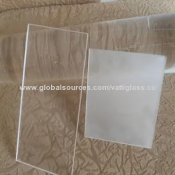 Quartz Glass Plates, UV Transmission Percentage Around 80 to 95% at 253.7 Nanometers