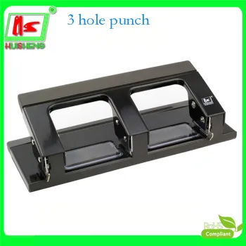metal three hole paper punch