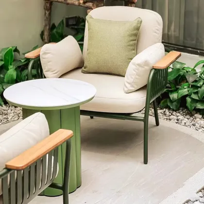 European Outdoor Sofa Sets - Waterproof Garden Furniture OEM/ODM Services