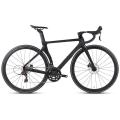 T8 Carbon Carbon Fiber Road Bike 22 سرعة قرص الزيت الفرامل المكابح كسر للرياح سباق الدراجة الفائقة الخفيفة ذات القوة العالية على الطريق