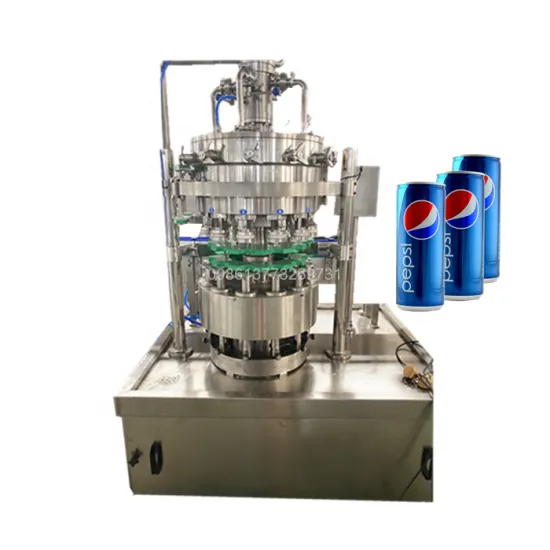 Soda Water Can Making and Filling Machine for Carbonated Drinks