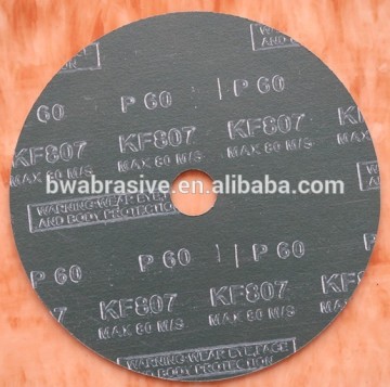 fiber disc best for stainless steel made in china