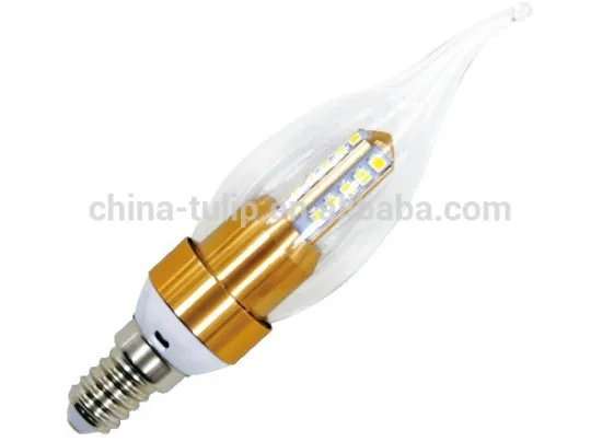 led christmas tree candle light