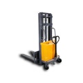 Semi-Electric Stand-On Pallet Stacker: Enhancing Efficiency and Ease of Use