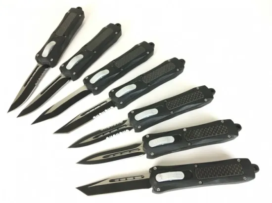 Stiletto Switchblade Automatic Knife with Botton