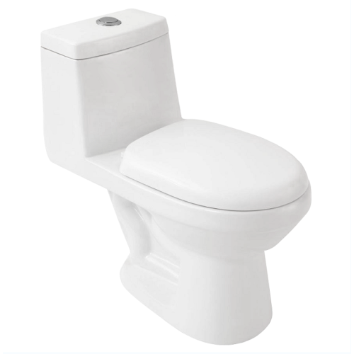 Bathroom WC Siphonic One-Piece Water Closet Toilet